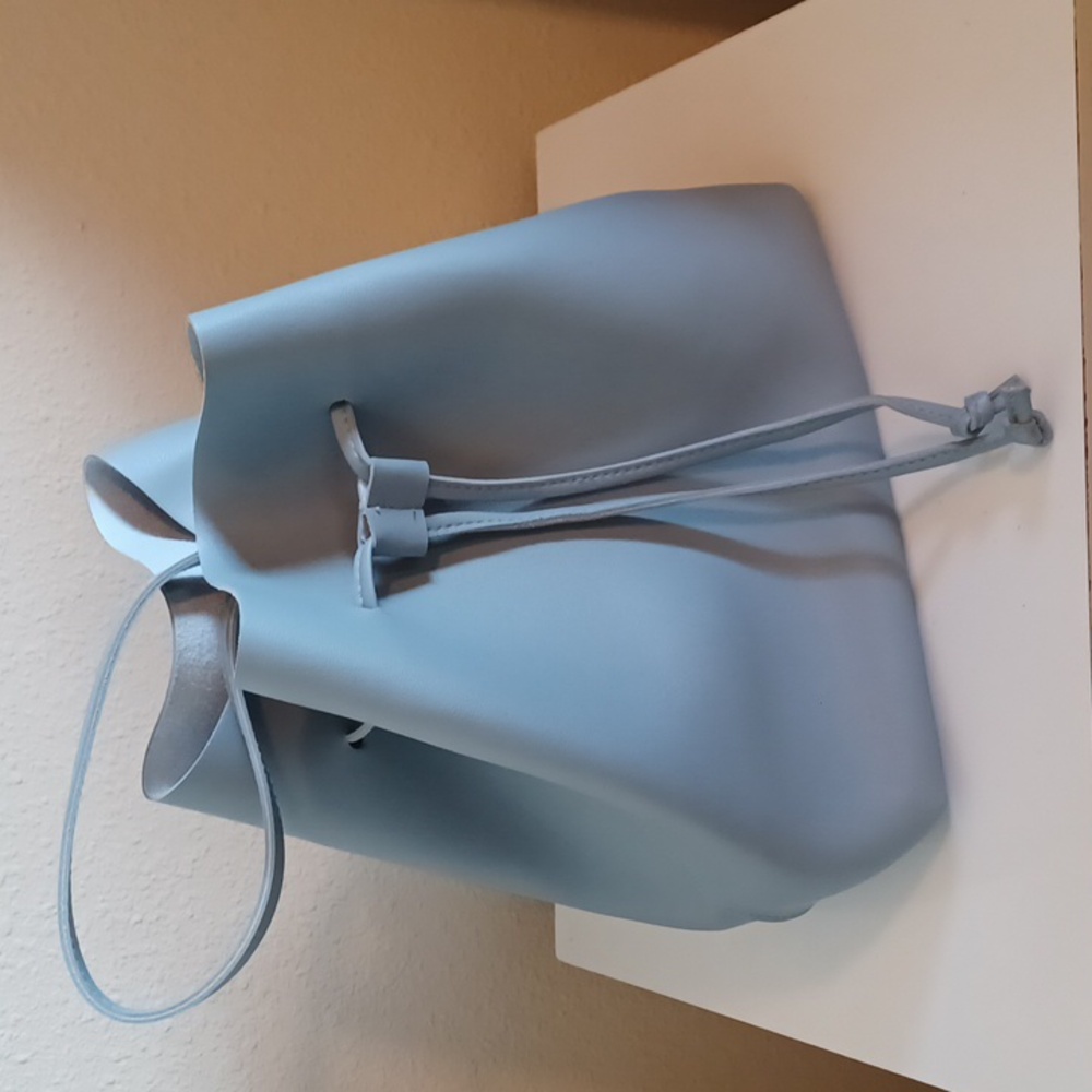 Nwt ** Macy's Bucket Drawstring Shopping Shoulder… - image 2